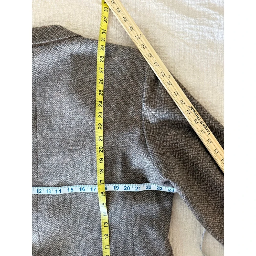 Vintage‎ Pendleton Brown Tweed Wool Blazer Sport Coat Size 46